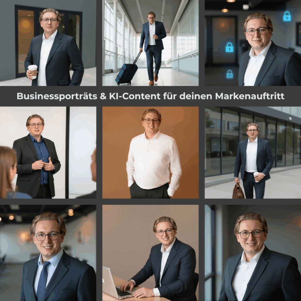Businessporträts & KI-Bilder für deinen Markenauftritt