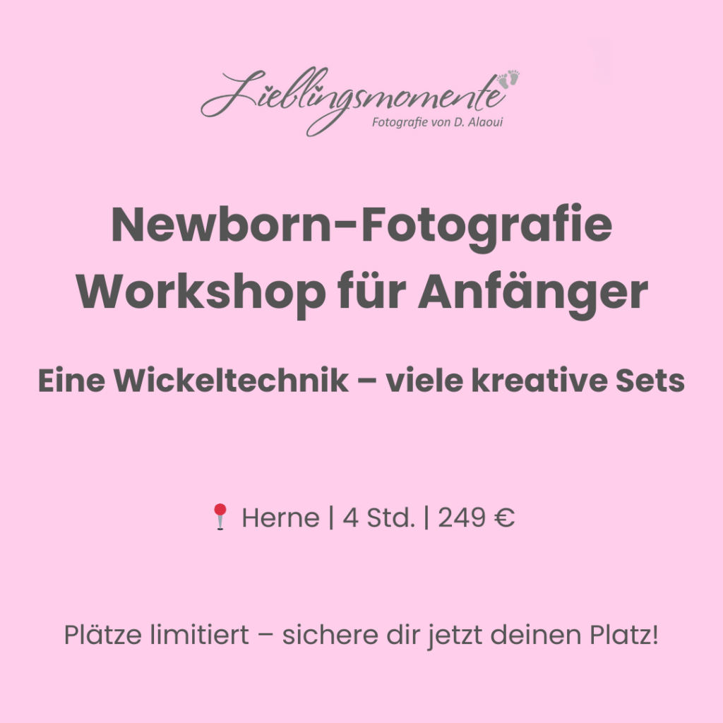 Newbornfotografie Workshop NRW