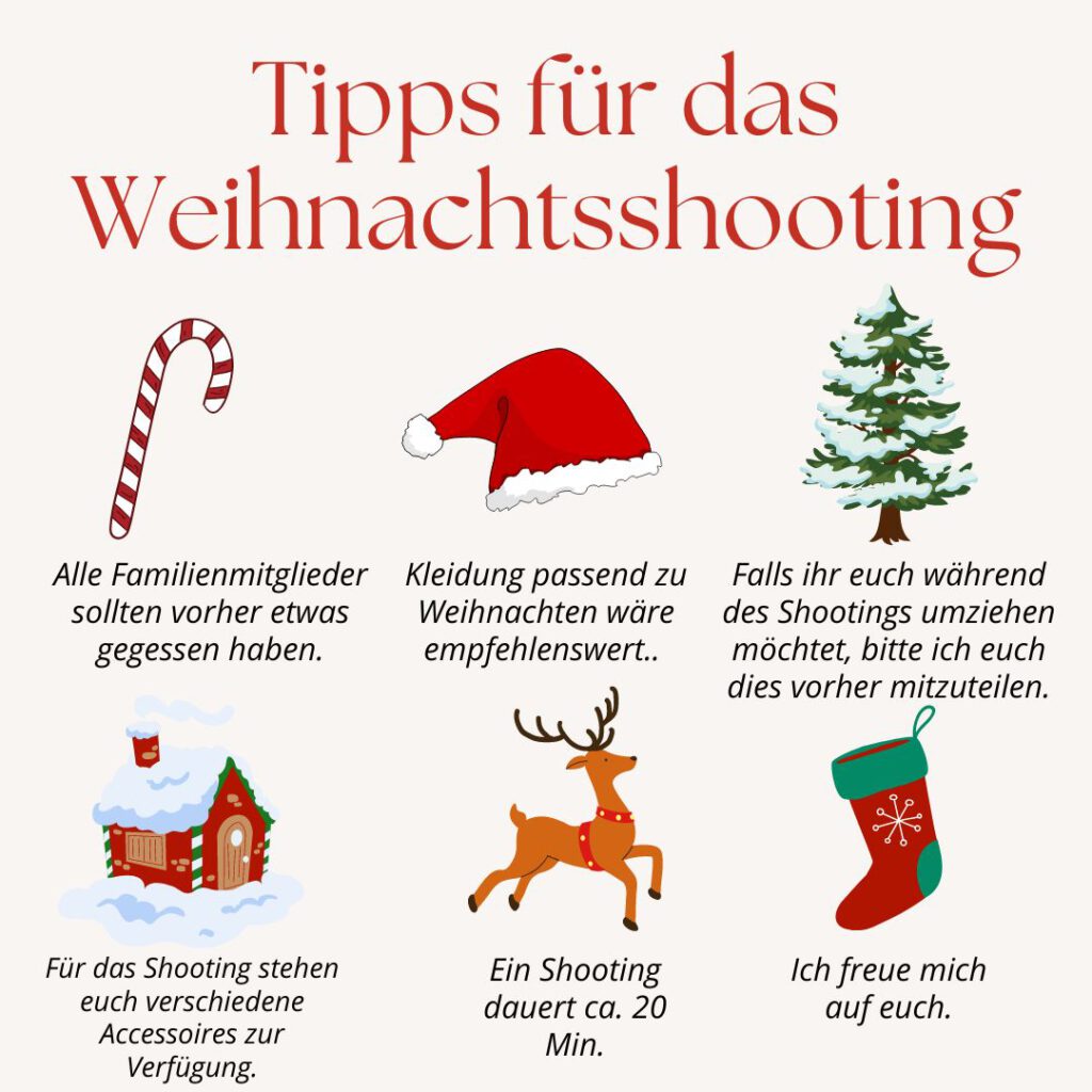 Tipps für das Weihnachtsshooting